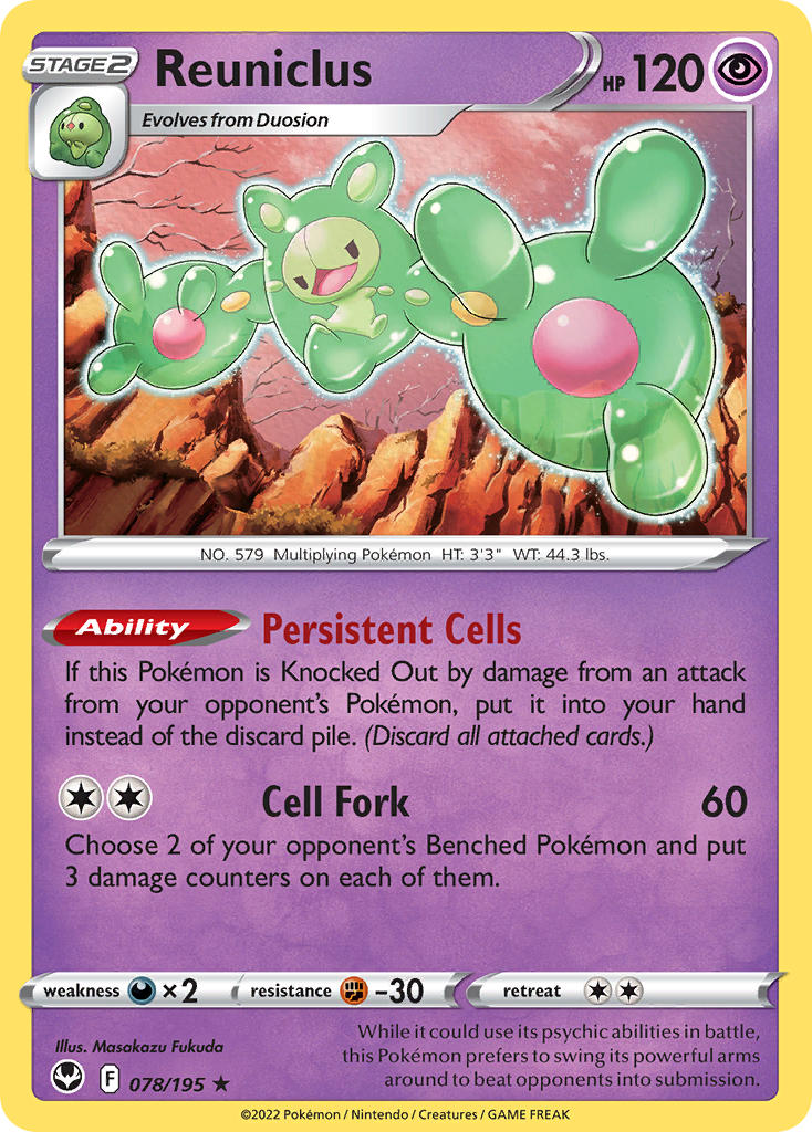 Reuniclus [Reverse Holo]